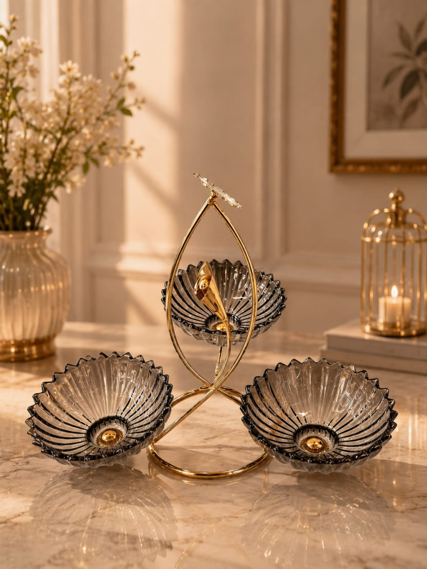 Crystal Petal Harmony Bowl