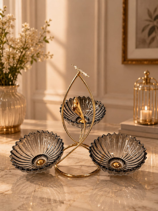 Crystal Petal Harmony Bowl