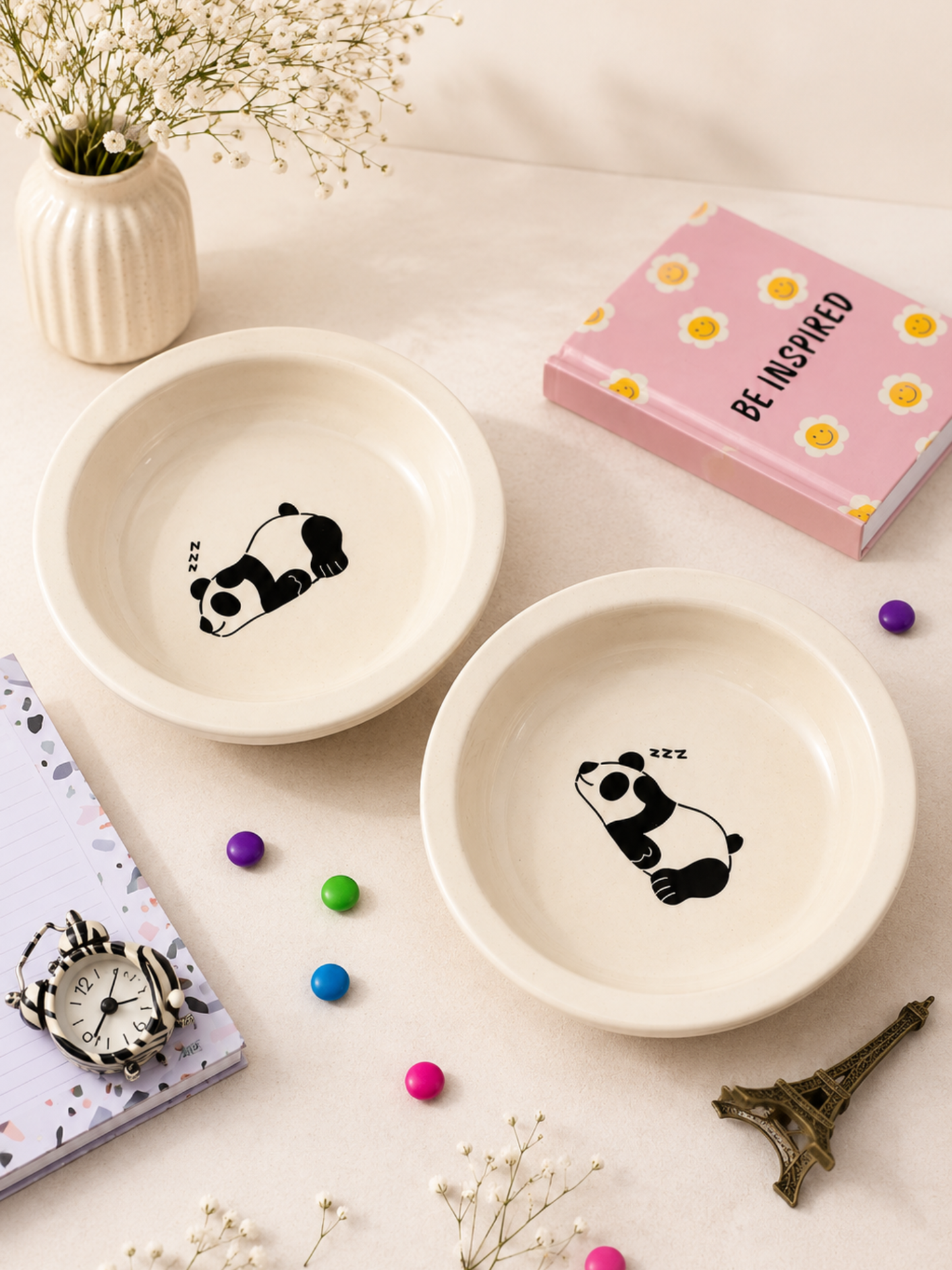 Sleepy Panda Bowl – Approx. 500 mL