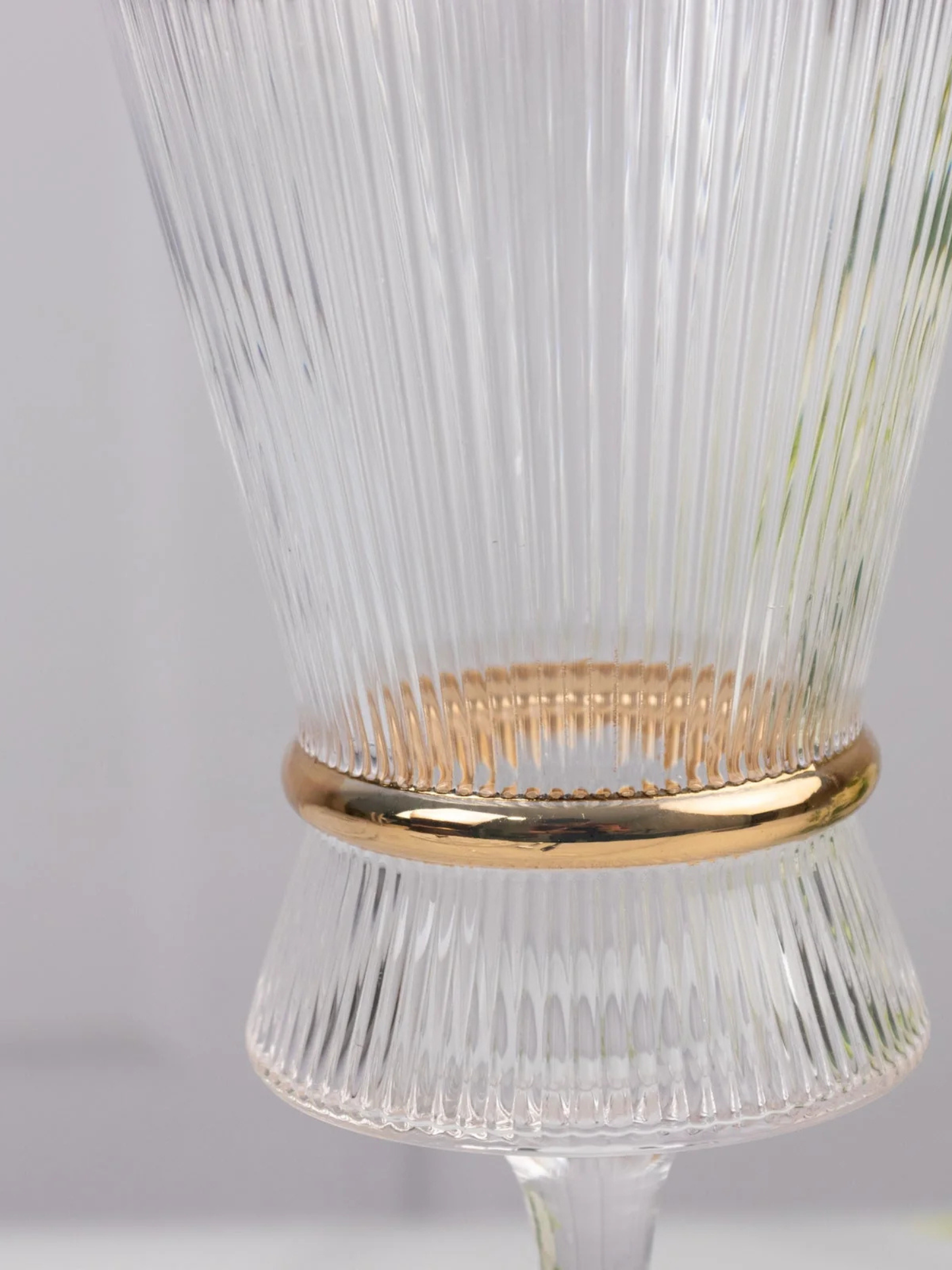 Celeste Ribbed Wine Glass