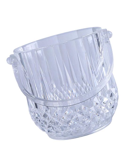 Crystal Cut Ice Bucket