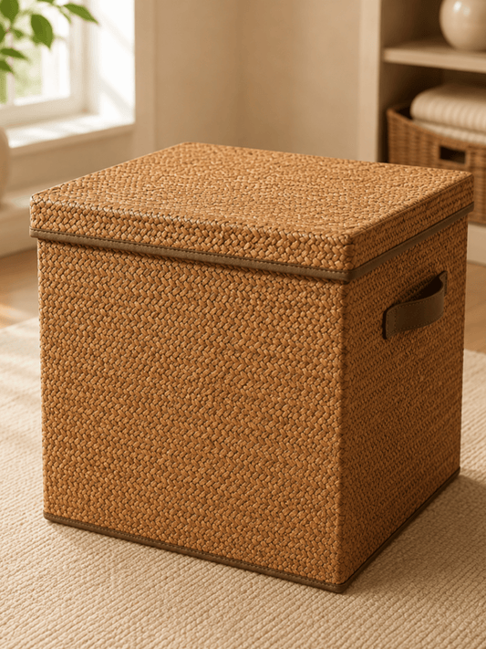 The Woven Haven Laundry Basket