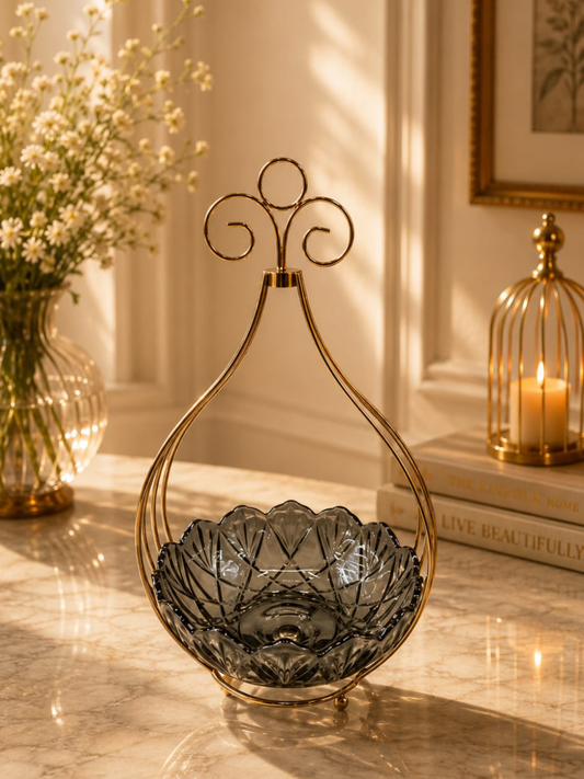 Crown Loop Crystal Bowl