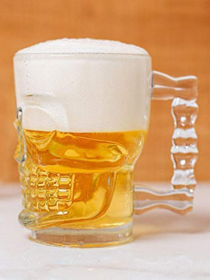 Skull King Beer Mug 500ML (Set Of 6)