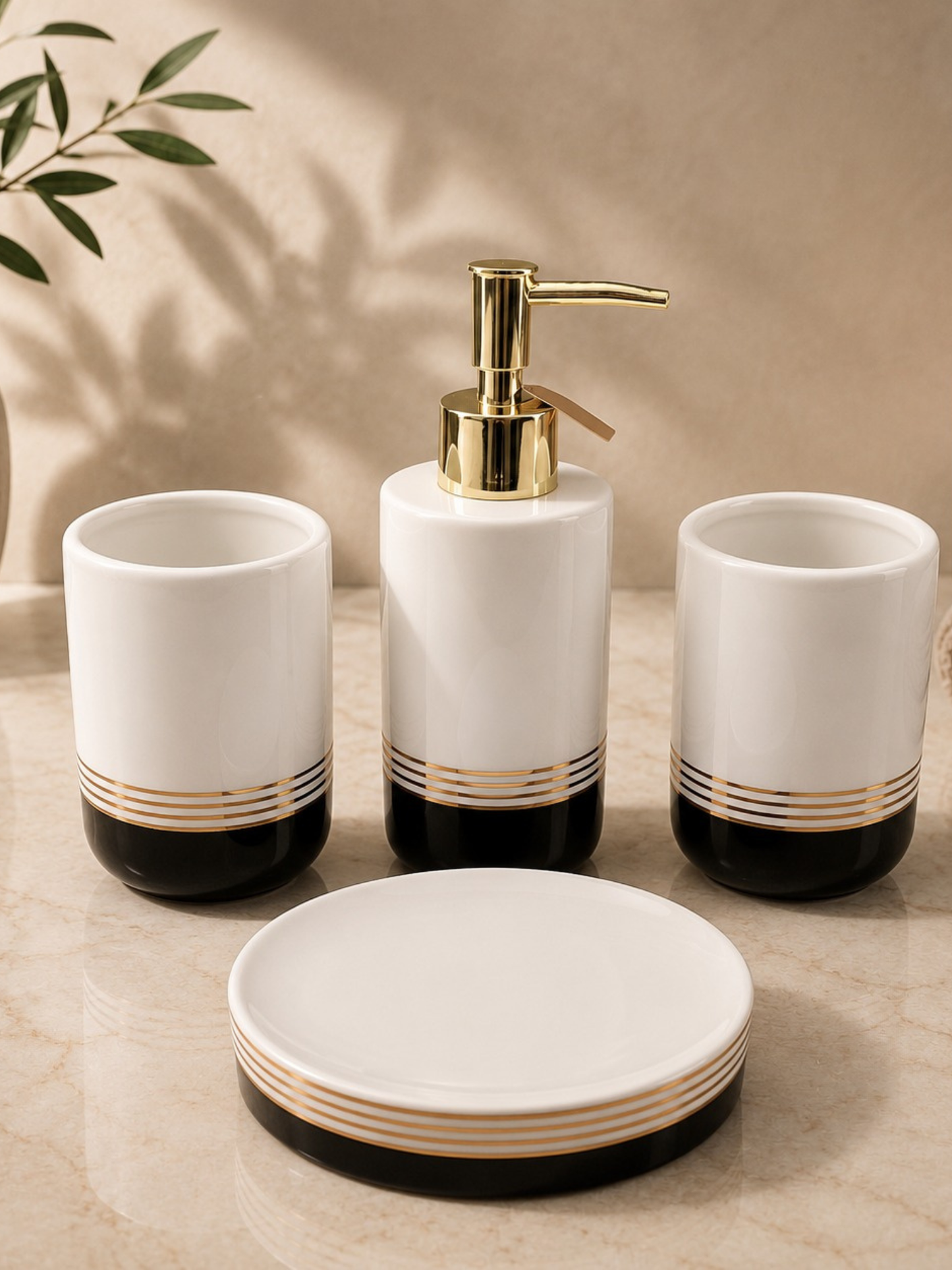 Monaco Luxe Bathroom Set