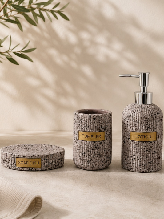 Granite Luxe Bathroom Set