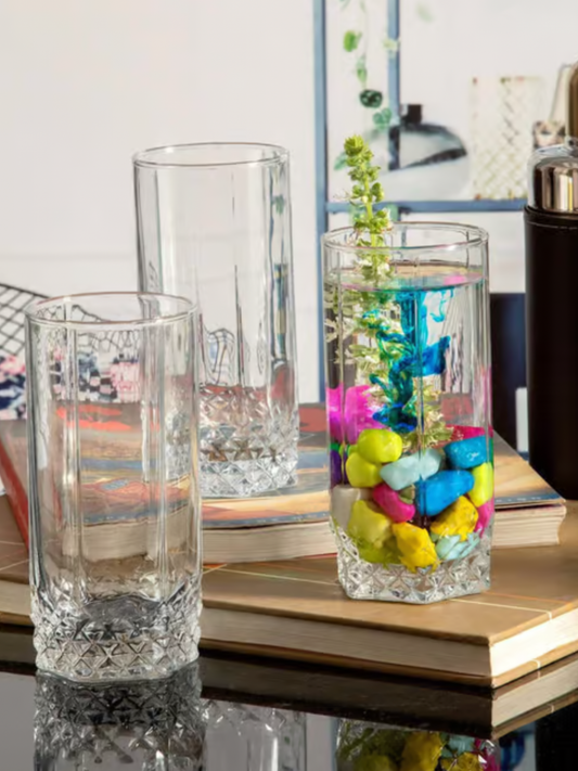 Crystal Edge Tall Glass 330 ML (Set Of 6)