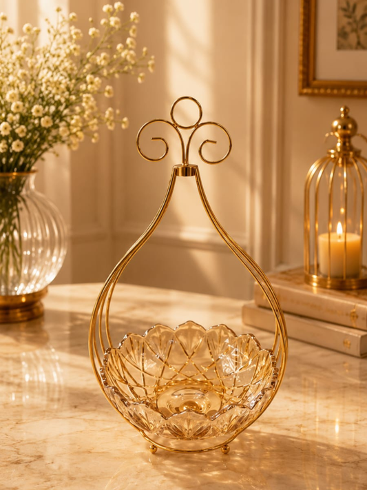 Crown Loop Crystal Bowl