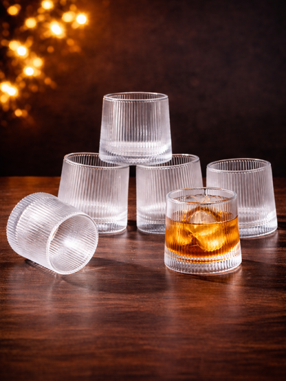 Aura 360 Degree Crystal Glass (Set of 6)