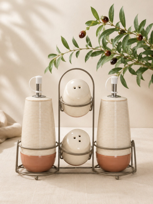 Terra Serve Oil & Spice Set