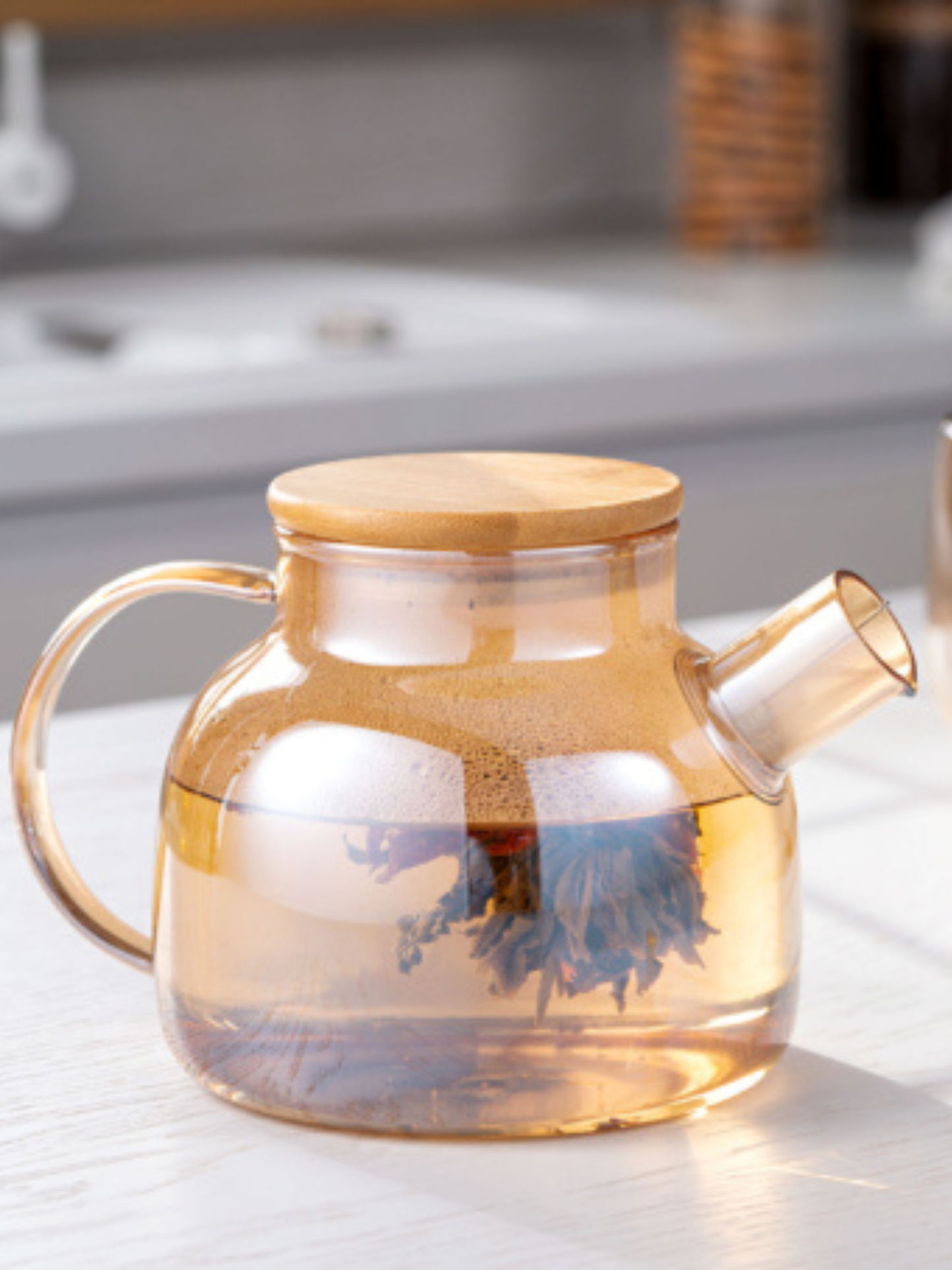 Aura Clear Brew Teapot (1 L)