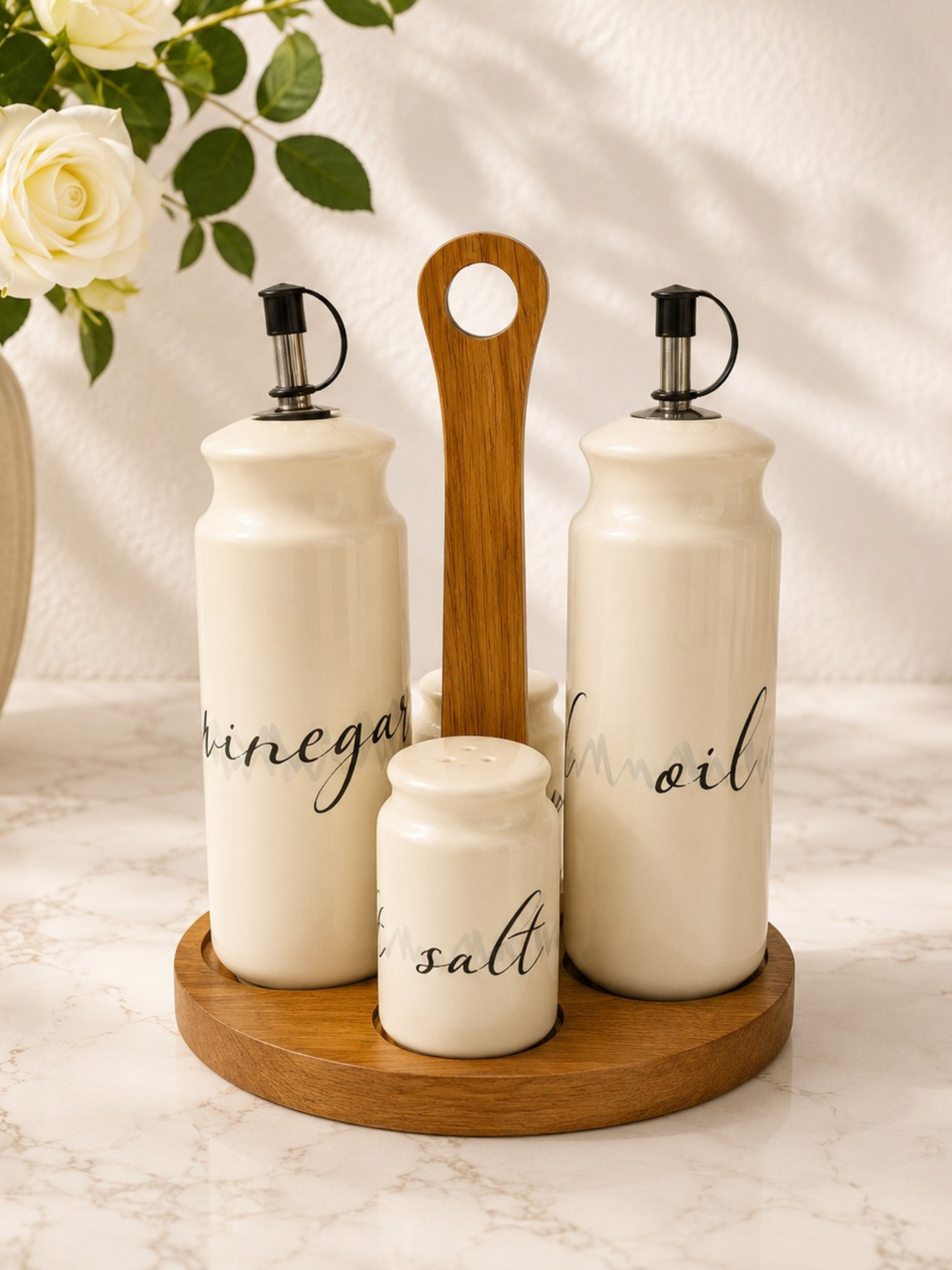 Classic Pantry Oil & Spice Set