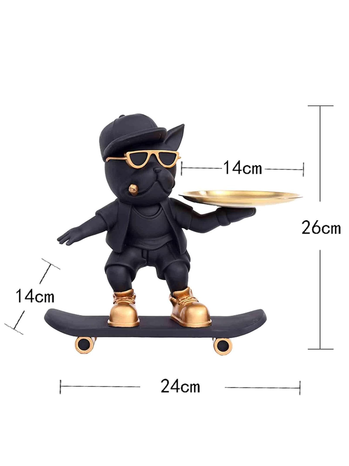 Skater Luxe Bulldog Tray