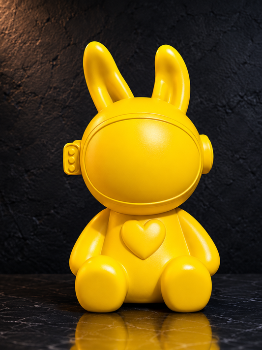Cartoon Bunny Space Figurine