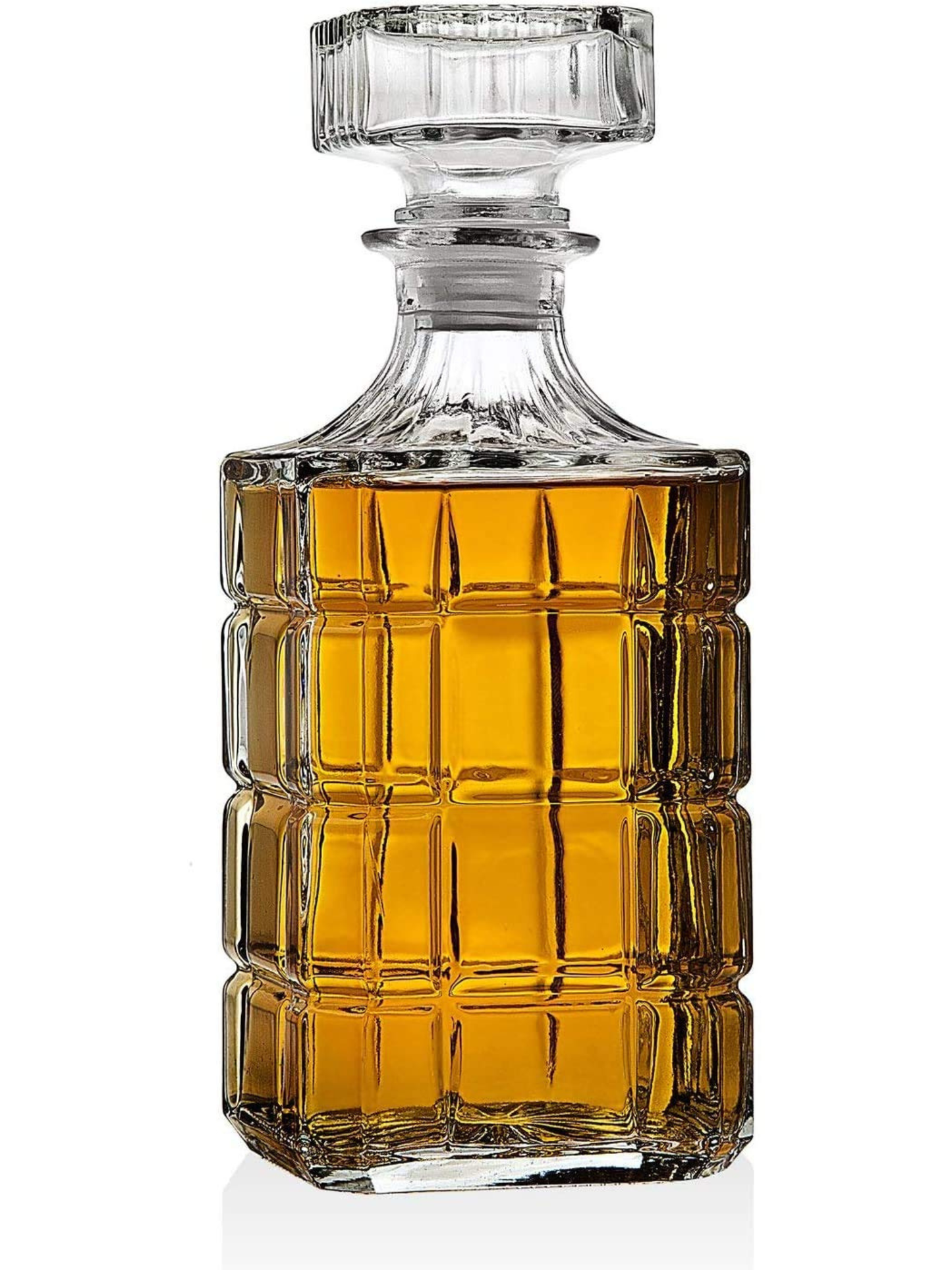 Atlas Grid Crystal Decanter (750 ML)