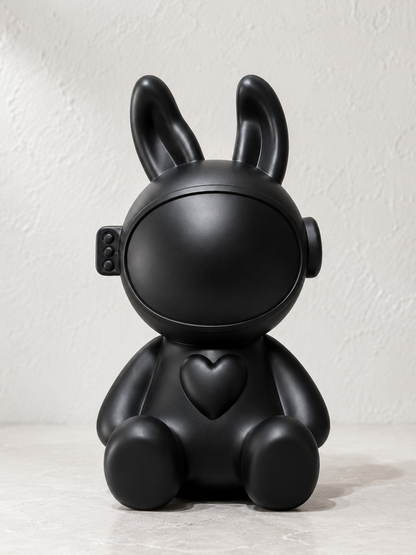 Cartoon Bunny Space Figurine