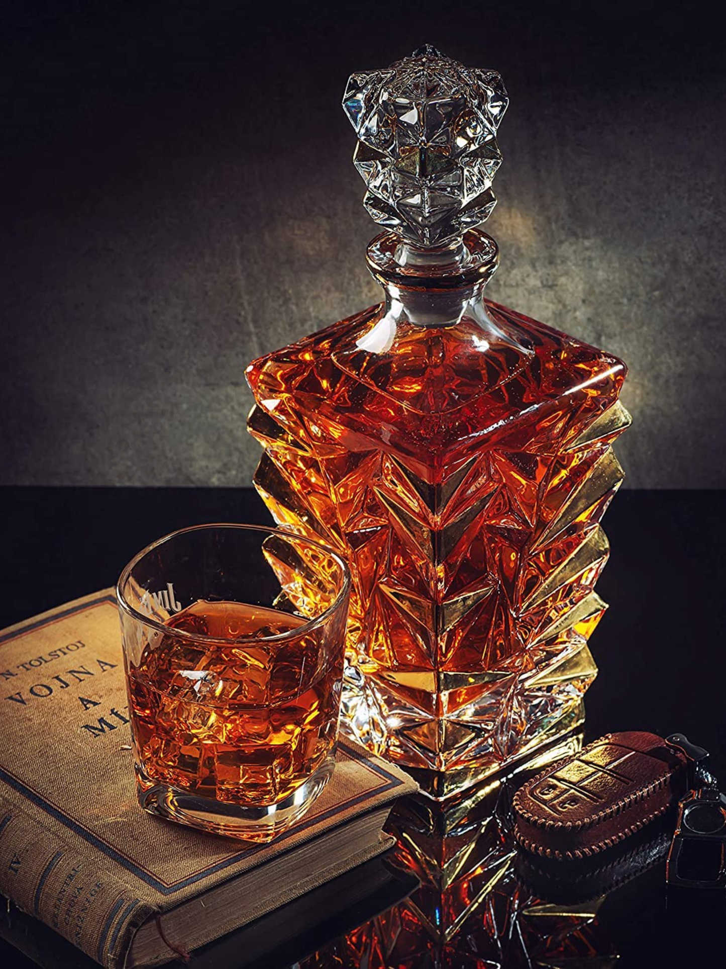 Royal Cut Crystal Decanter (850 ML)