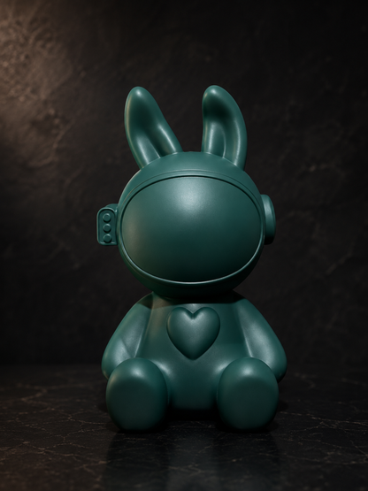Cartoon Bunny Space Figurine
