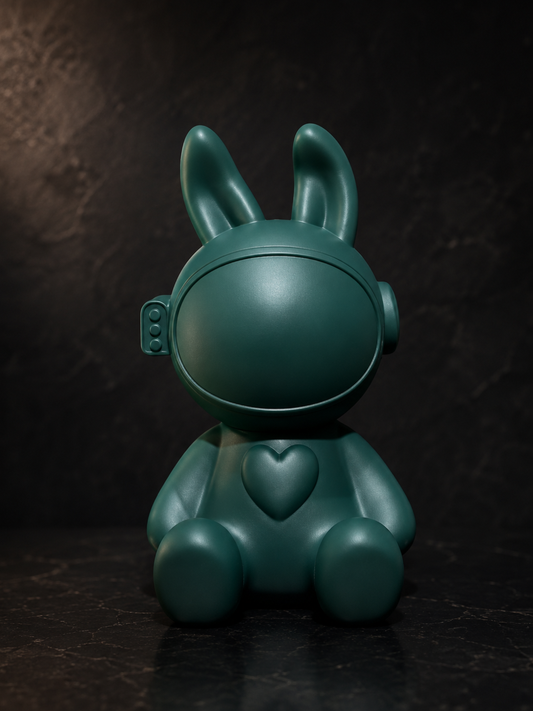 Cartoon Bunny Space Figurine