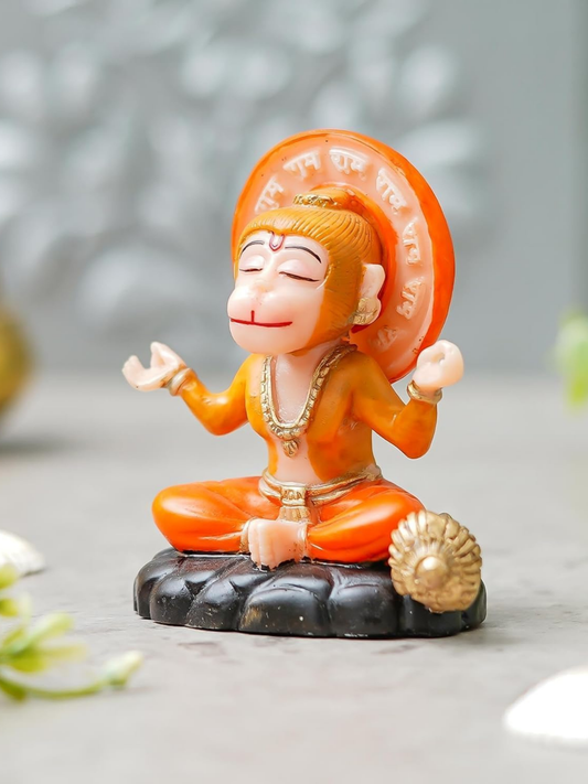 Meditating Hanuman Idol