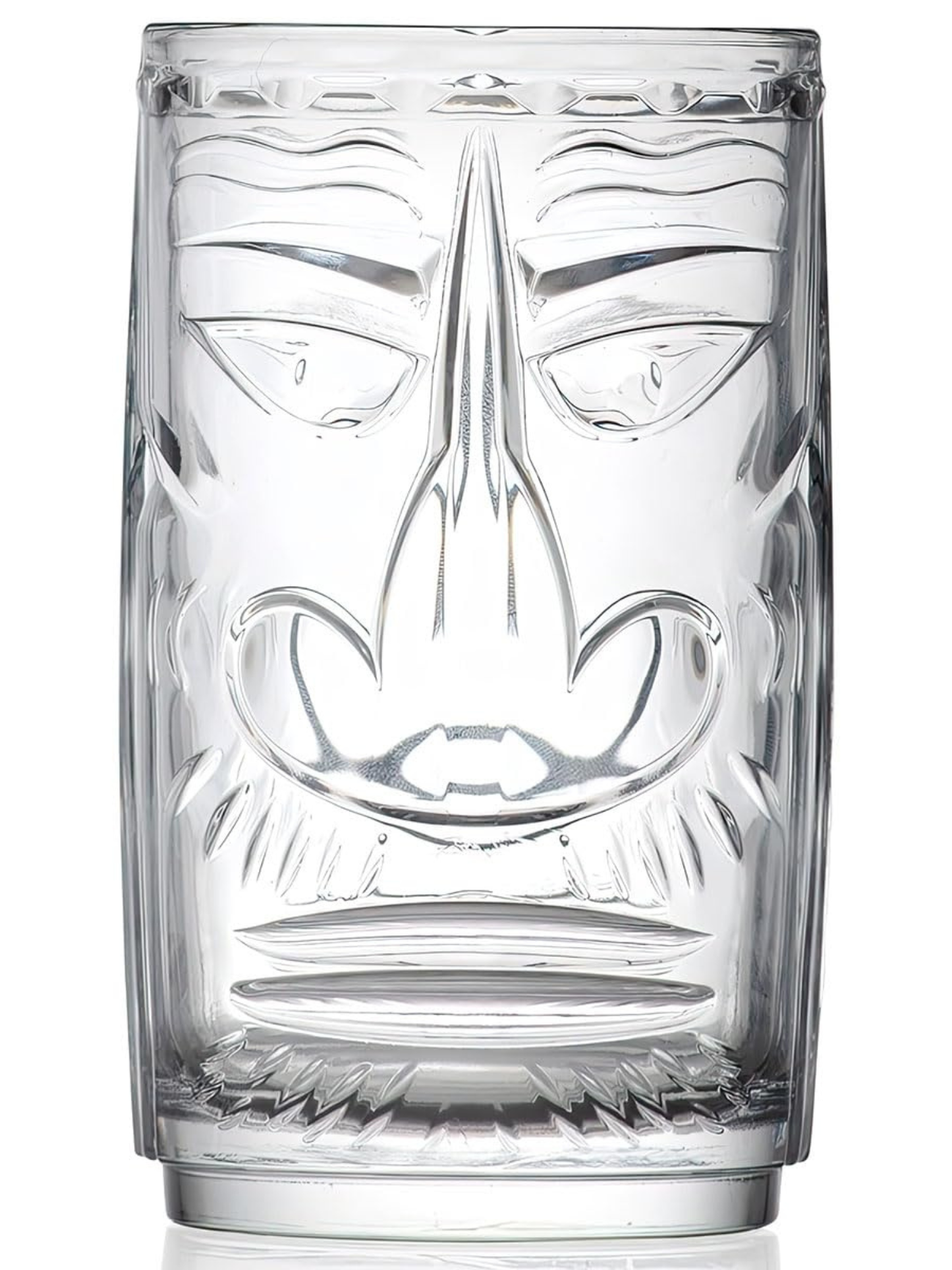 Mystic Face Tiki Glass