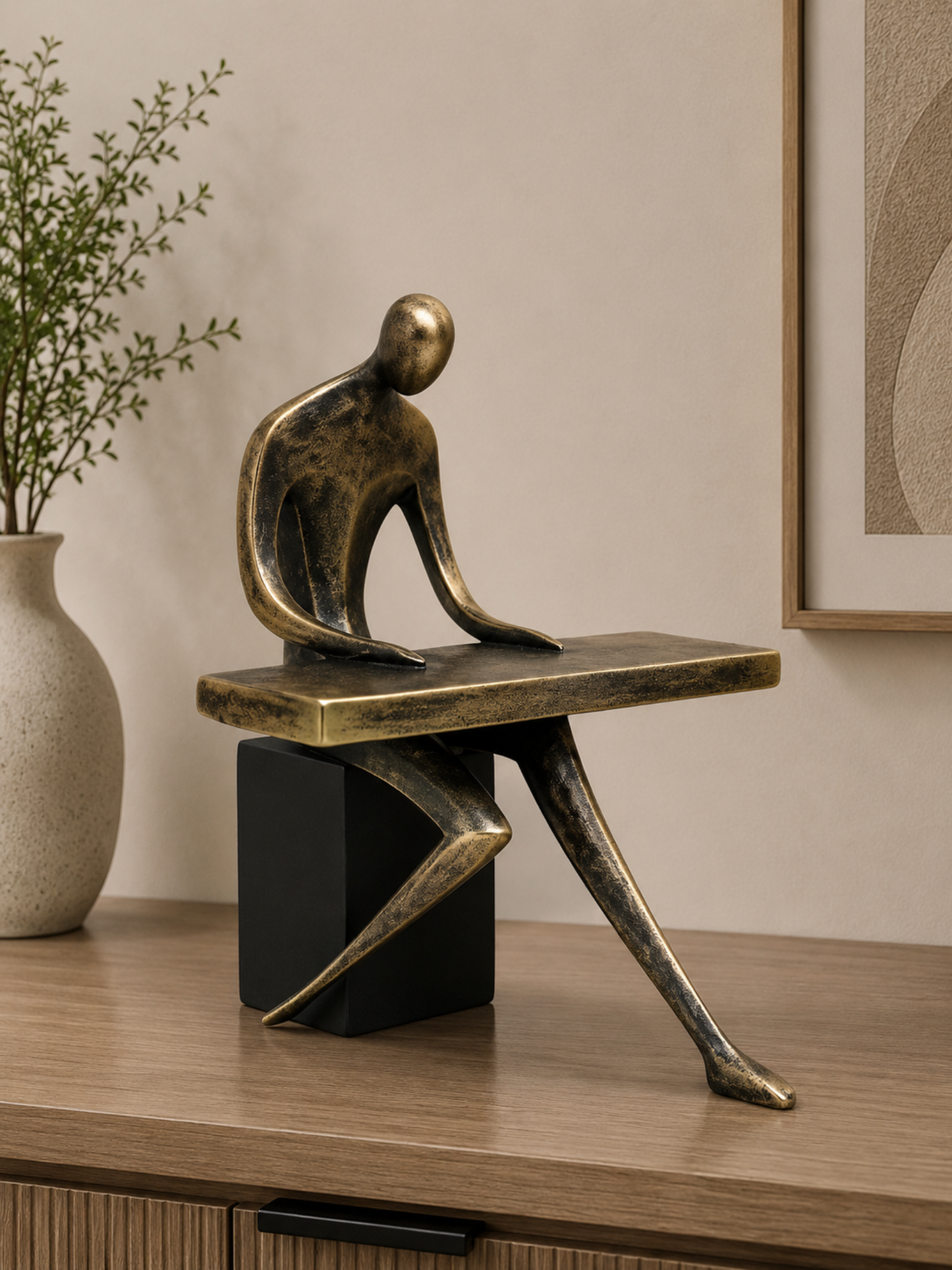 Modern Thinker Figurine