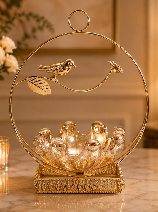 Songbird Luxe Crystal Bowl