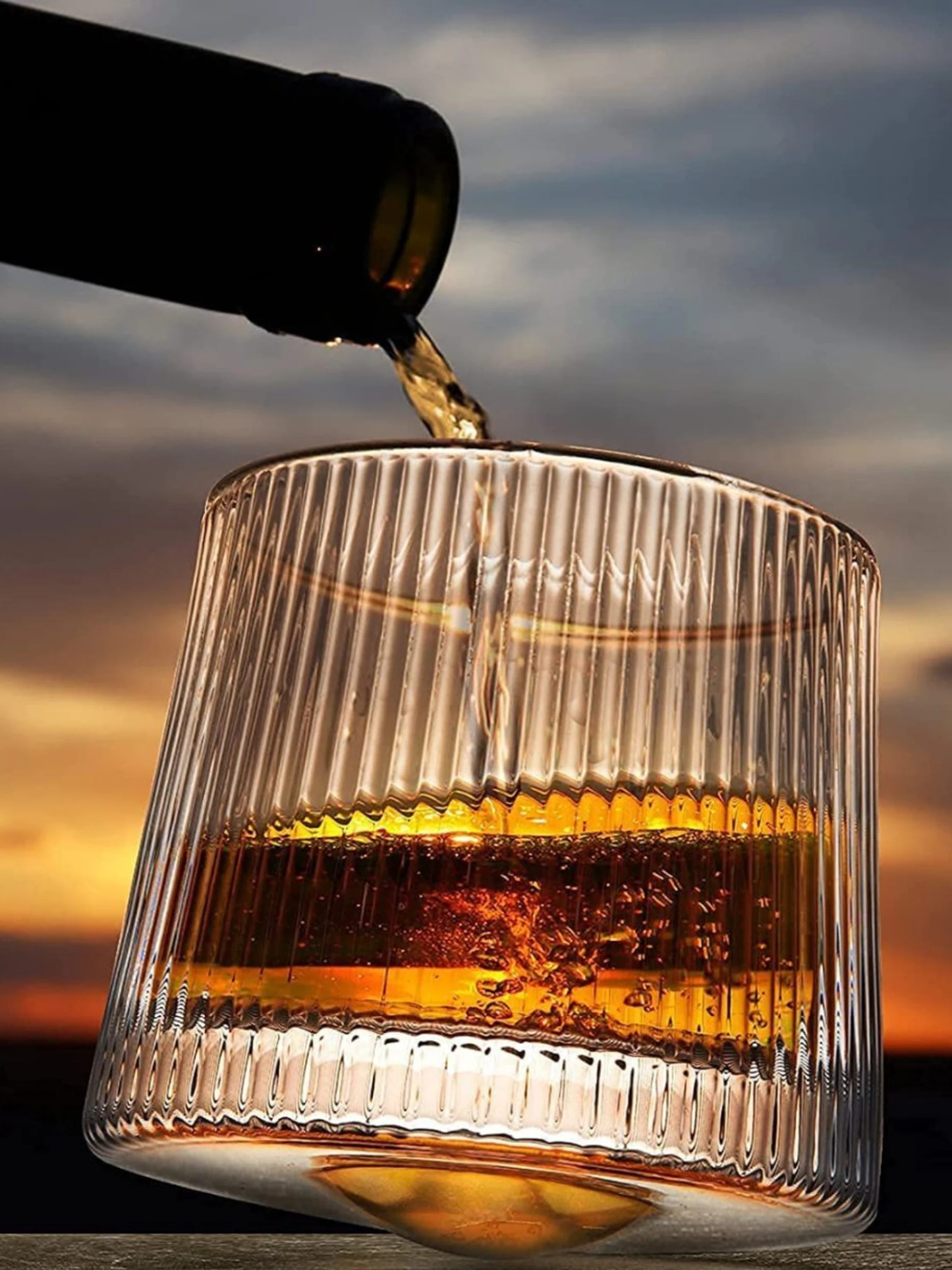 Aura 360 Degree Crystal Glass