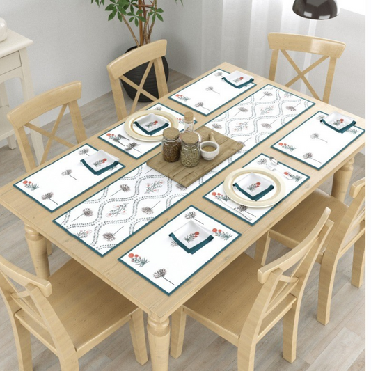 Botanical Grace Table Mat Set
