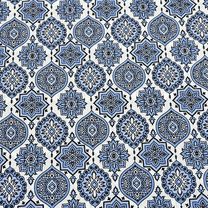 Floral Haveli – Ethnic Jaipuri Printed Bedsheet Set with Pillow Covers