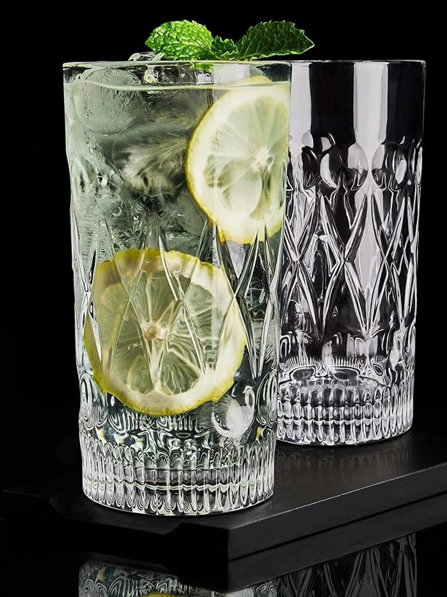 Diamond Cut Drinkware Set Of 6