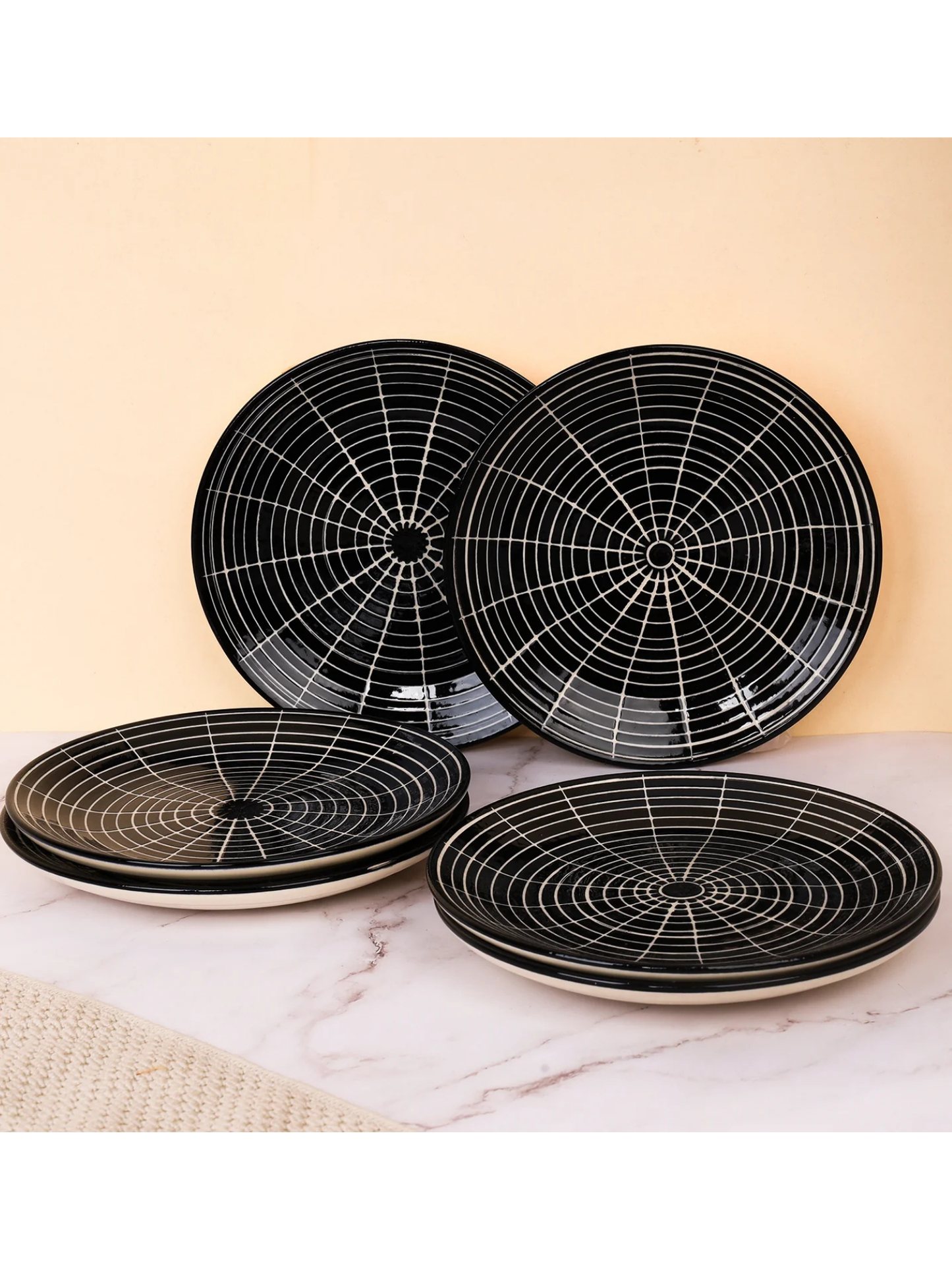 Vector Black Studio Pottery Ceremic Dinner Set