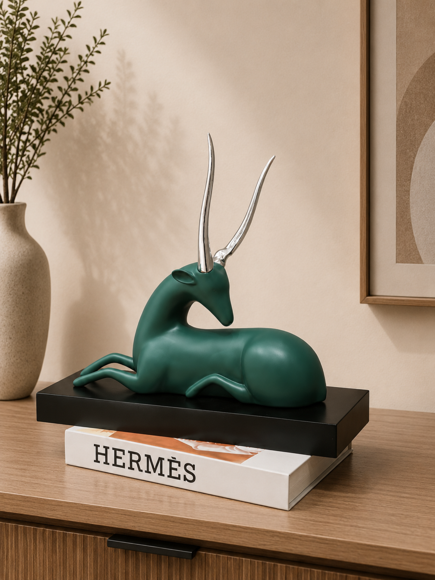 Nordic Deer Art Figurine