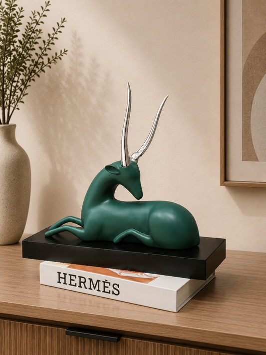Nordic Deer Art Figurine