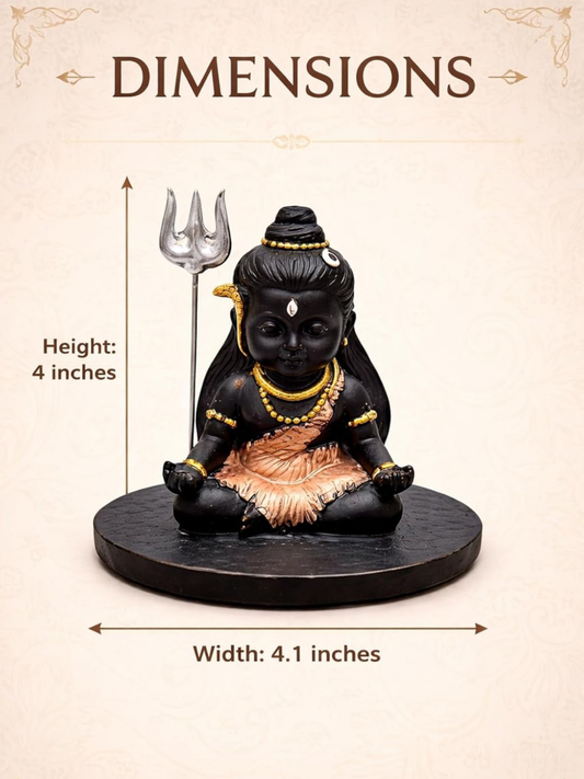 Shiv Shishu Dhyaan Idol