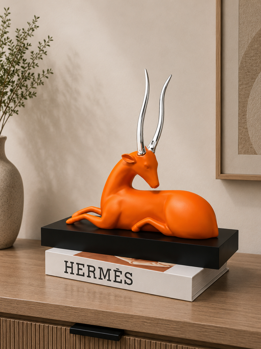 Nordic Deer Art Figurine