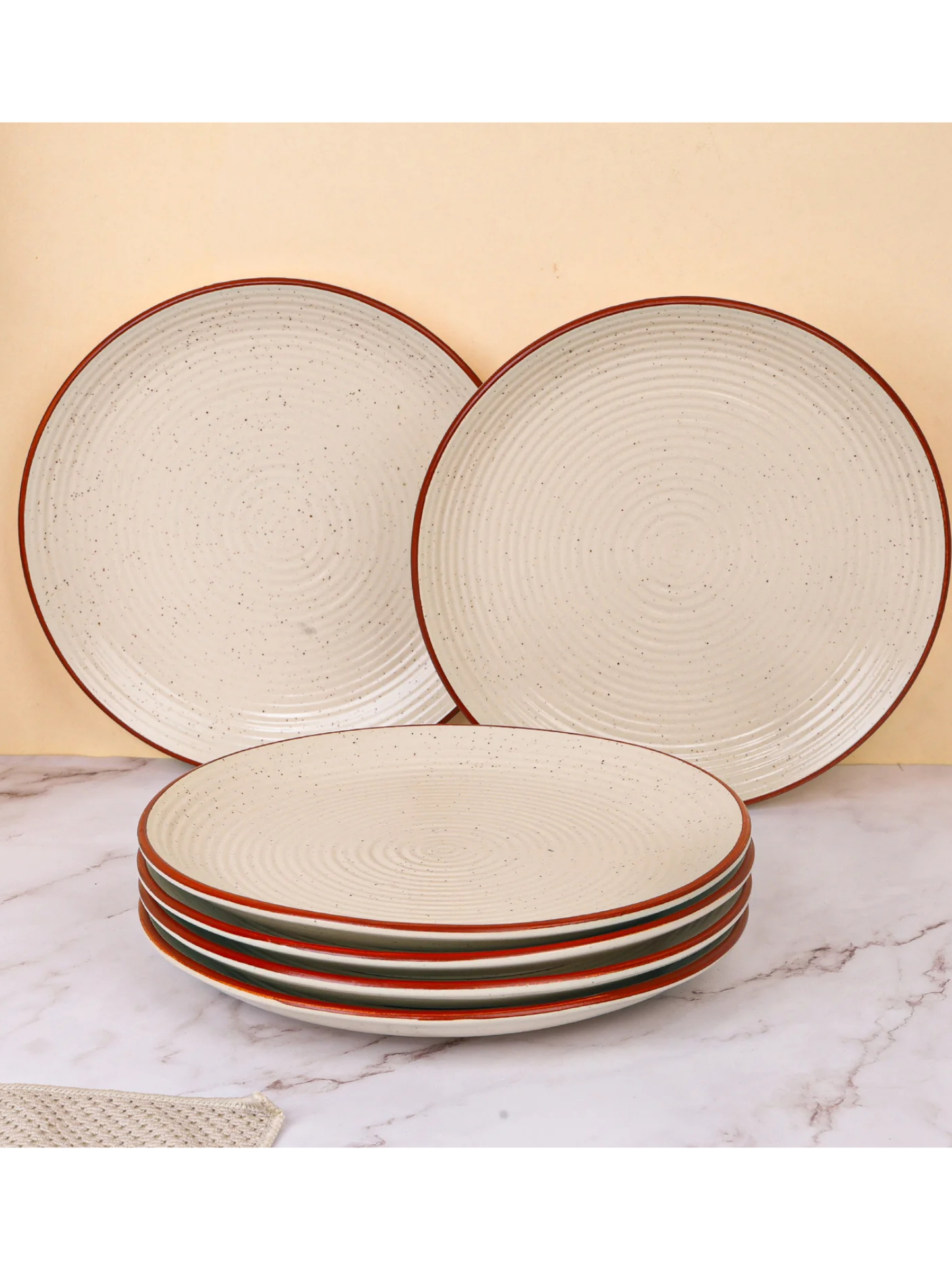 Terra Rim Studio Pottery Ceremic Dinner Set