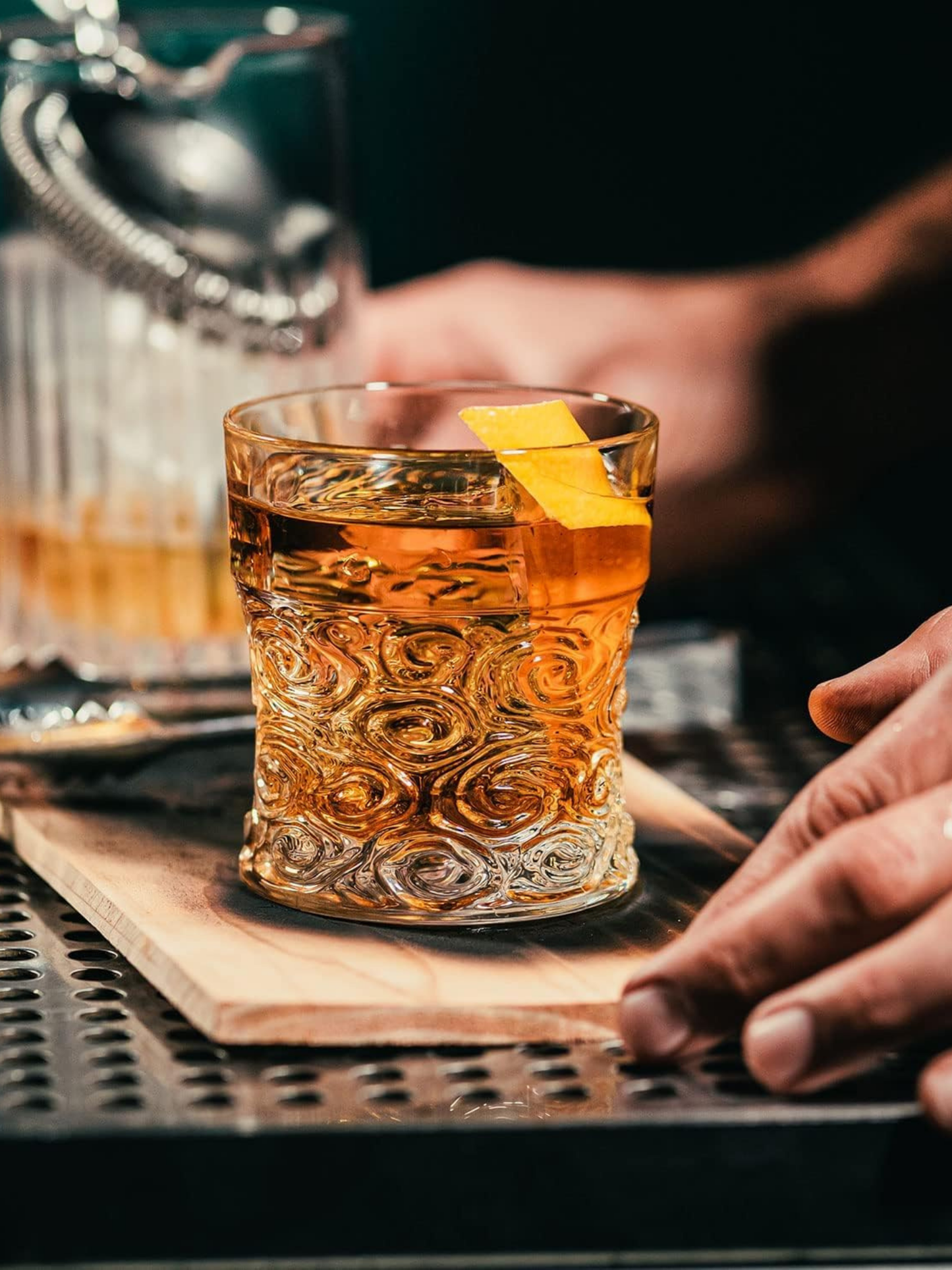 Royal Wave Whiskey Glass Set of 6