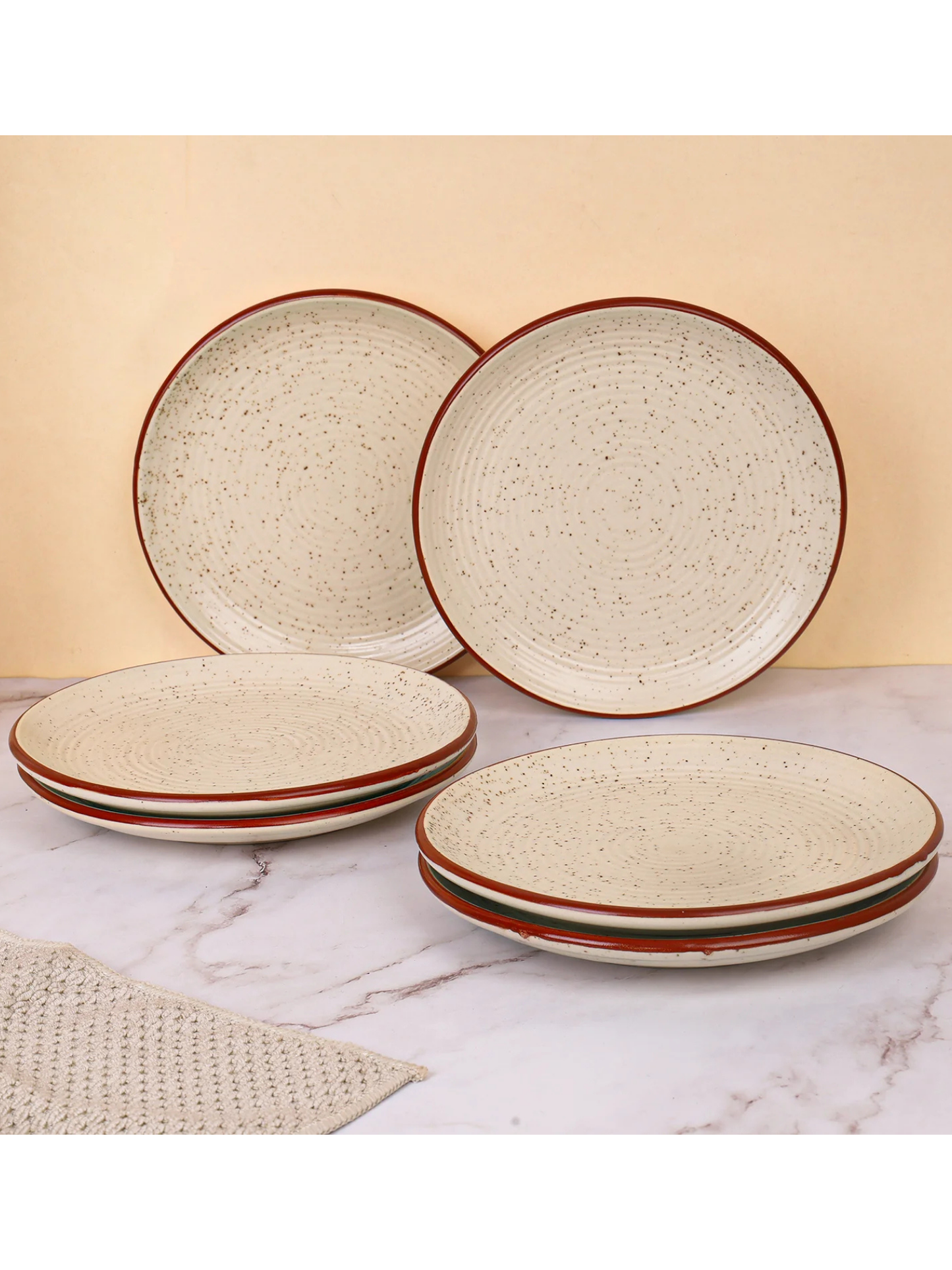 Terra Rim Studio Pottery Ceremic Dinner Set