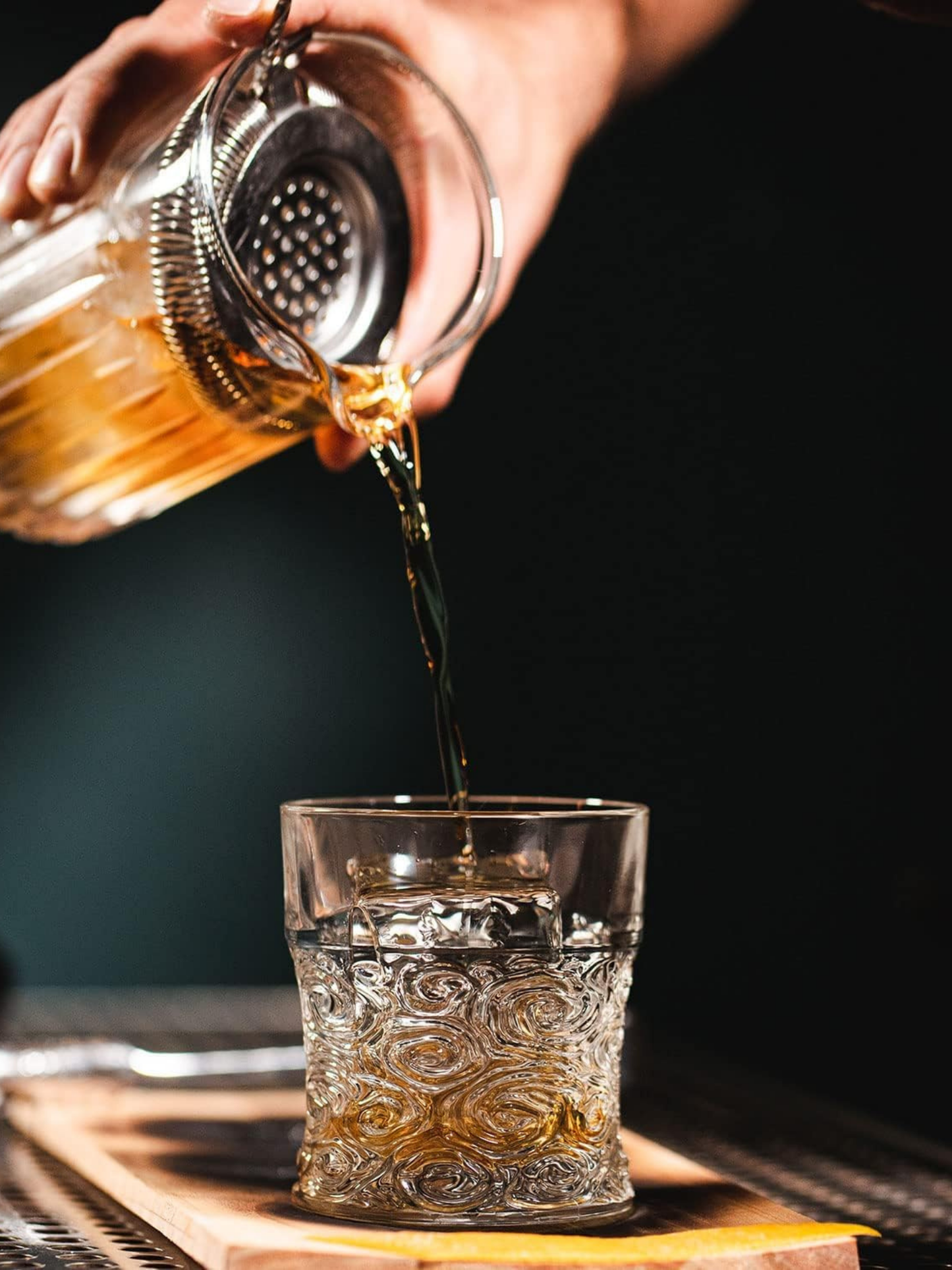 Royal Wave Whiskey Glass Set of 6