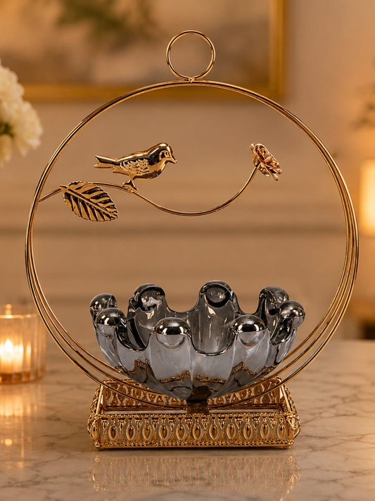 Songbird Luxe Crystal Bowl