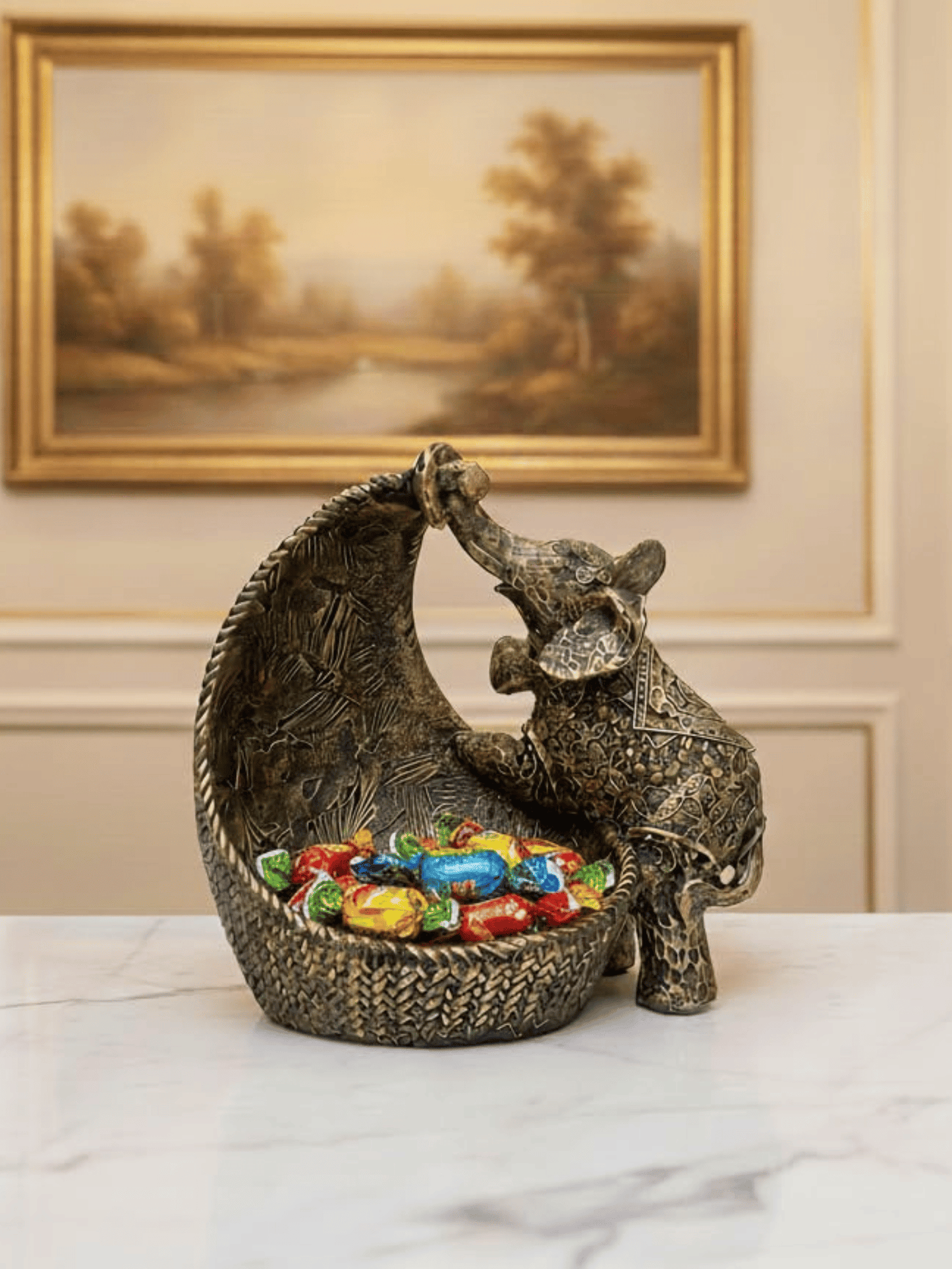 Majestic Elephant Storage Bowl