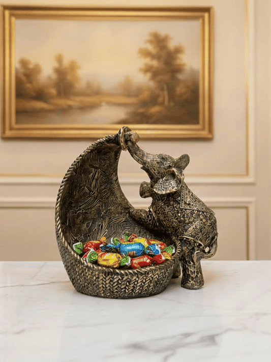Majestic Elephant Storage Bowl