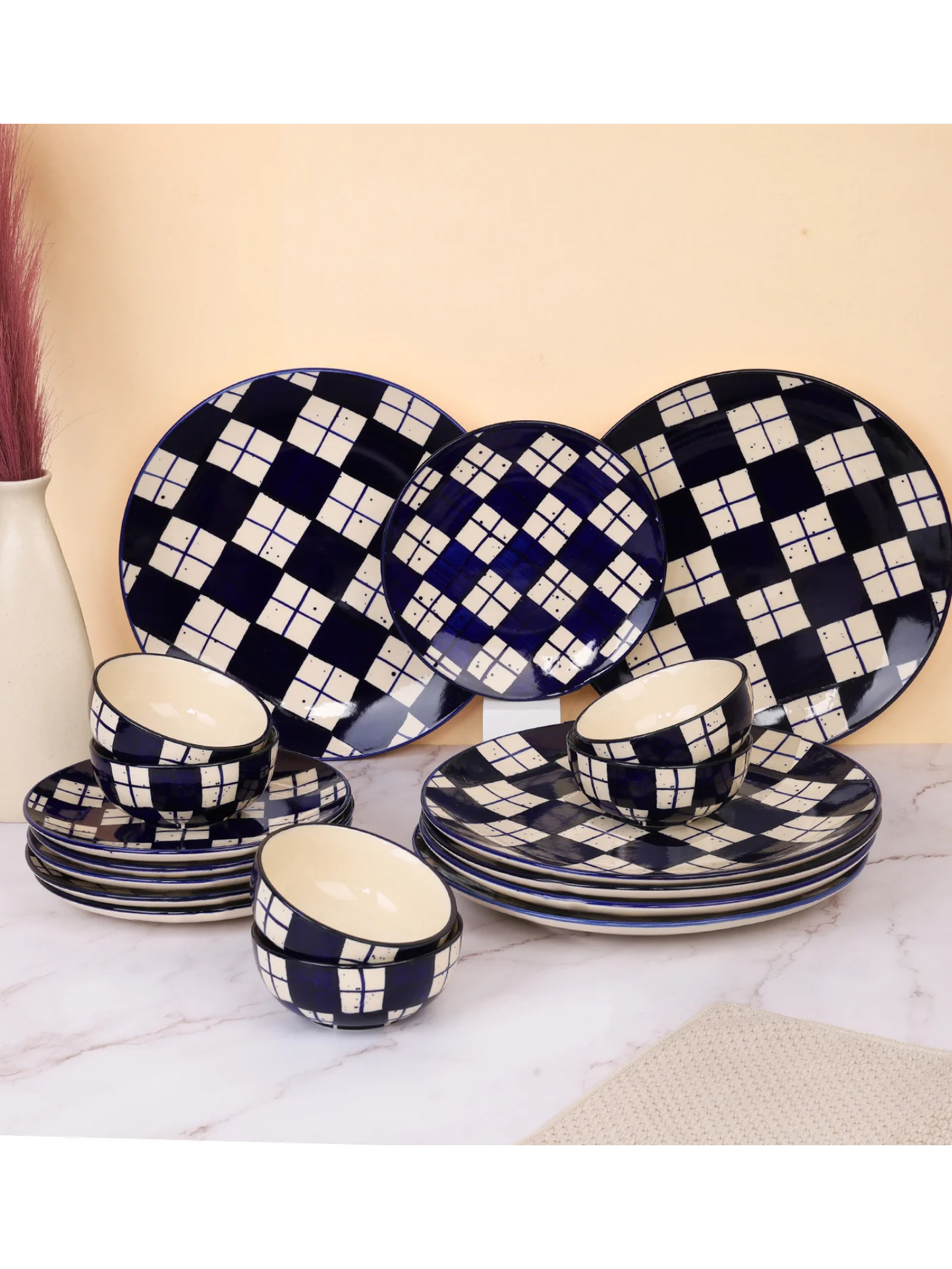 Blue Loom Studio Pottery Ceremic Dinner Set