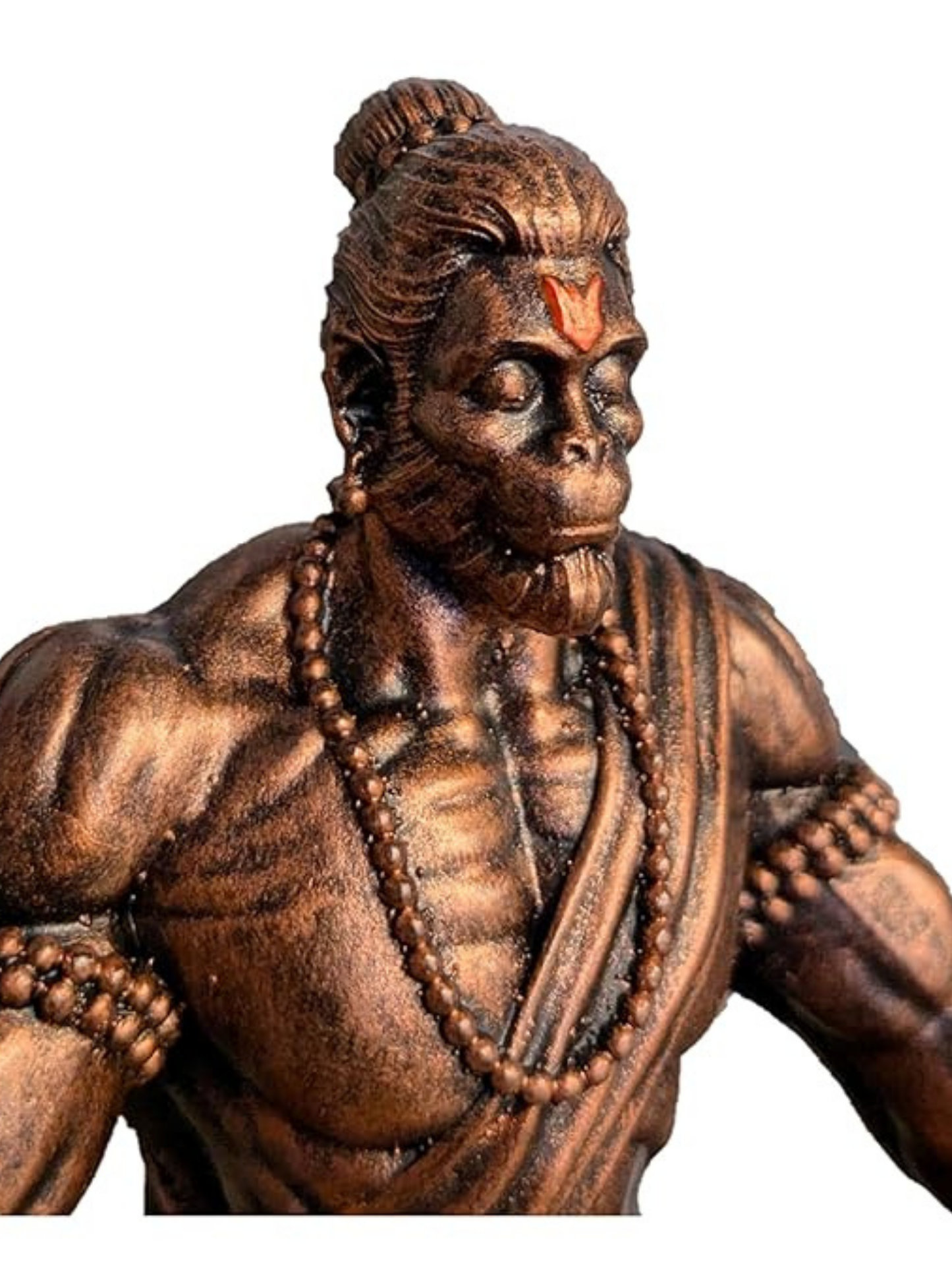 Antique Meditating Hanuman Idol