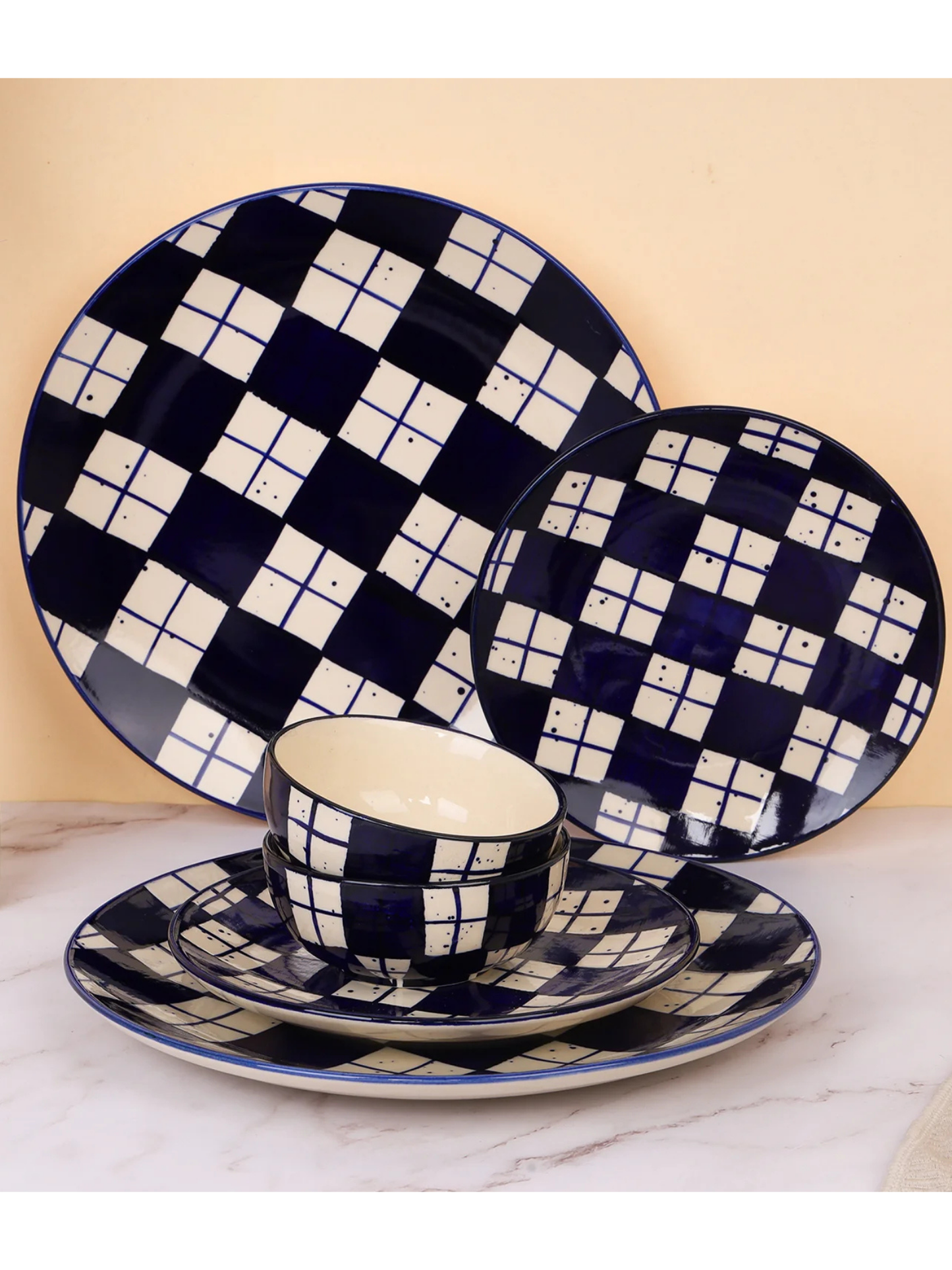Blue Loom Studio Pottery Ceremic Dinner Set