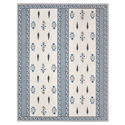 Gulmohar Earthy Whispers Pure Cotton Double Bedsheet with 2 Pillow Covers