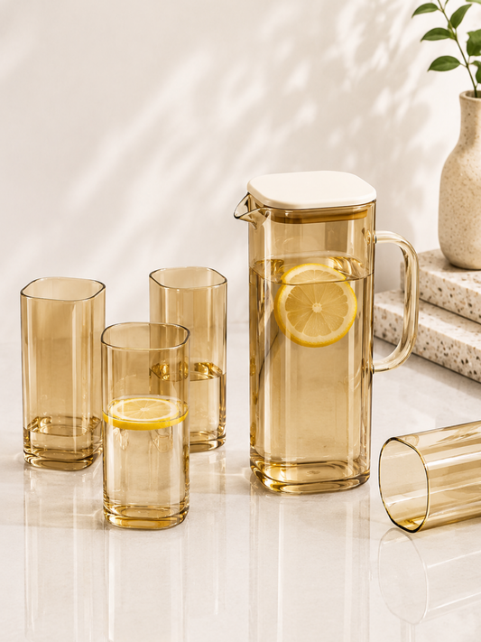 Smoke Luxe Jug & Glass Set