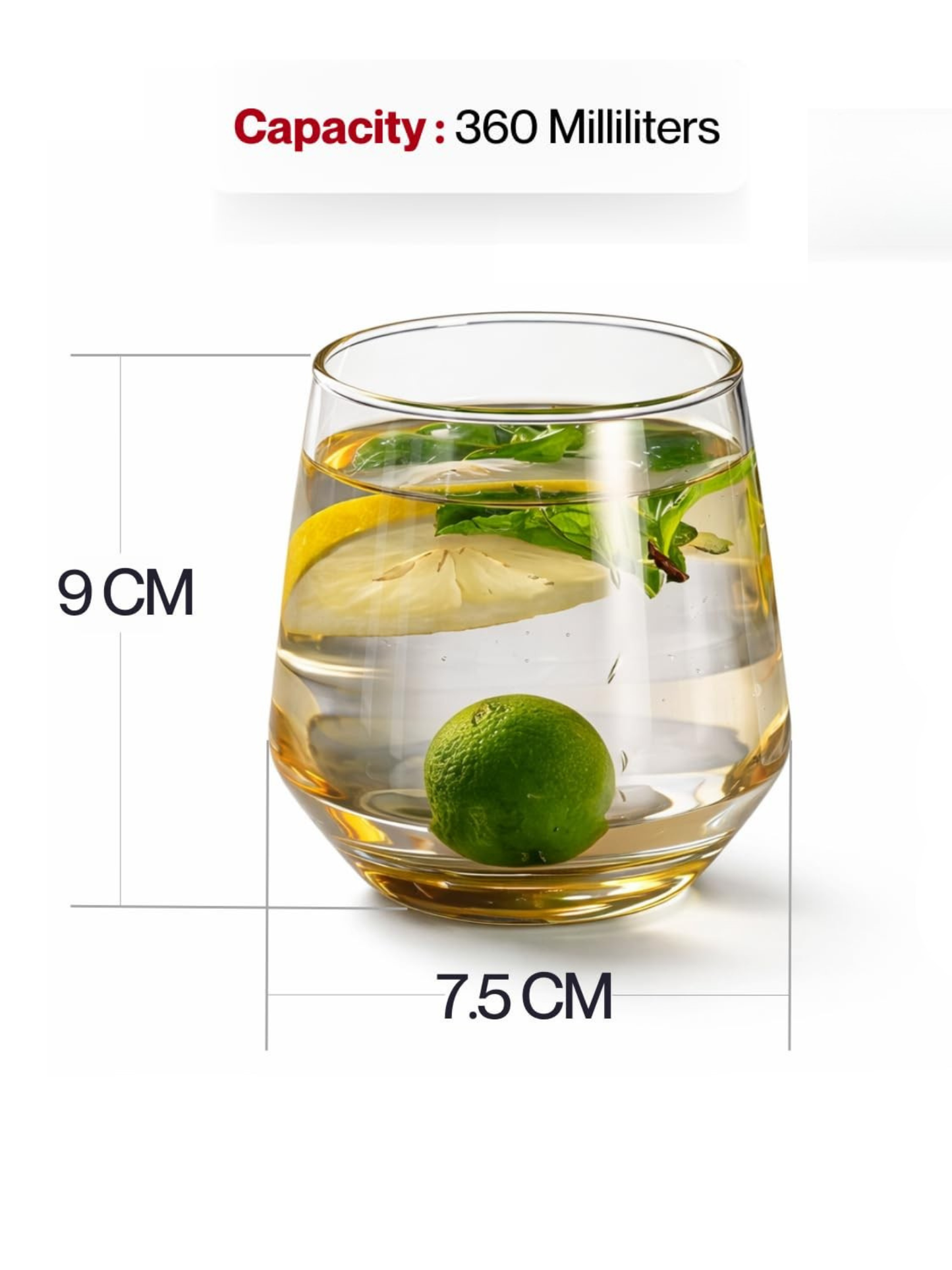 Aurelia Stemless Glass (Set Of 6)
