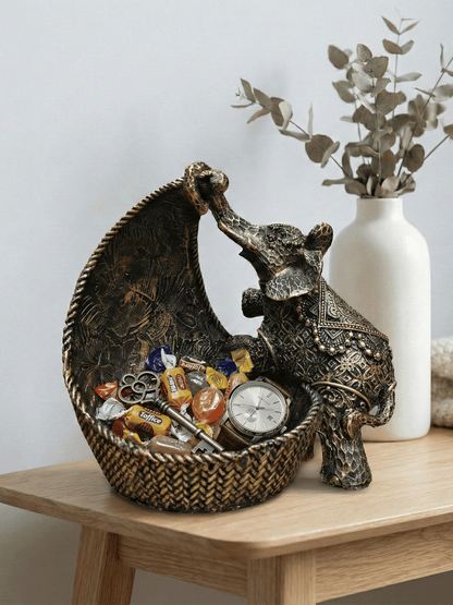 Majestic Elephant Storage Bowl